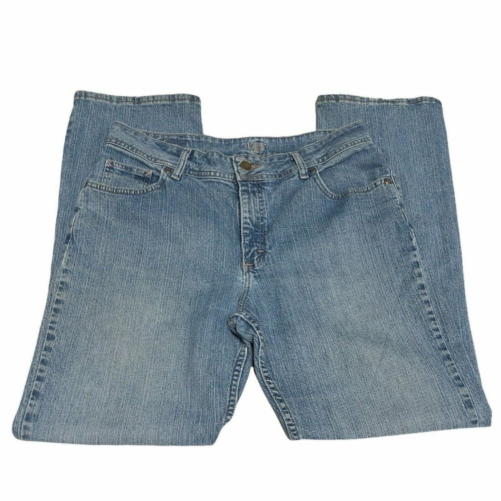 Riders by Lee Womens Size 16 Light wash jeans Straight Leg